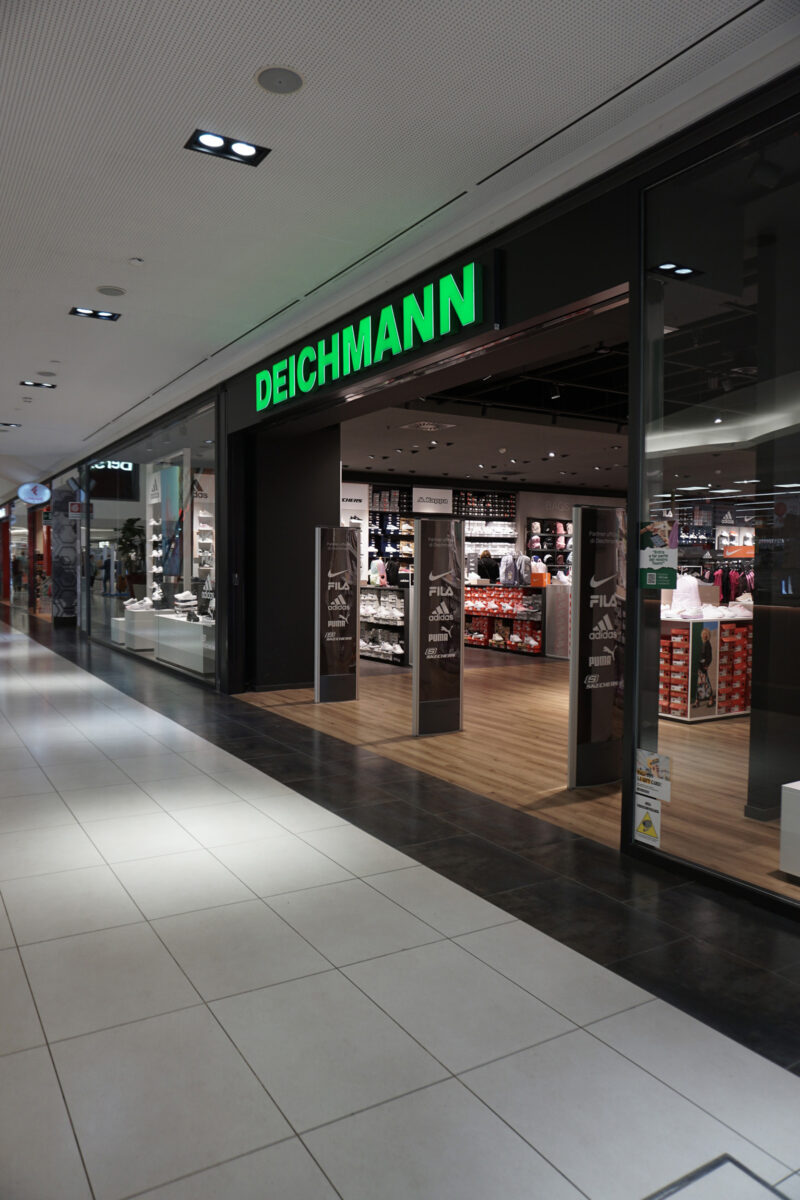 Progetto deichmann settore commerciale mountech - Mountech